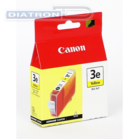 Чернильница CANON BCI-3Y для BJC-3000/6000/6100/6200/6500, Yellow