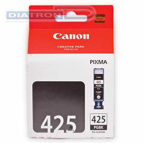 Картридж CANON PGI-425PGBK Pixma MG5140/MG5240/MG6140/ MG8140, 344 стр, Black