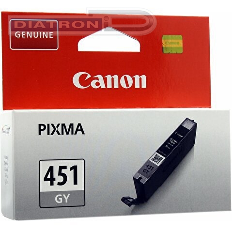 Картридж CANON CLI-451GY для MG7540,7140, iP8740, 332стр, Grey (6527B001)