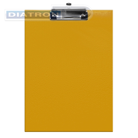 Планшет Lamark, А4, картон ламинированный, желтый