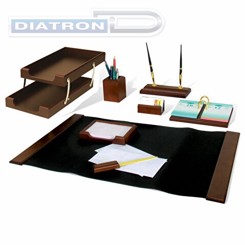 Набор настольный BESTAR Titan, дерево, 8 предметов, цвет орех