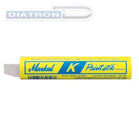 Маркер-мел для горячих поверхностей MARKAL K PAINTSTIK, 982-1204°C, белый