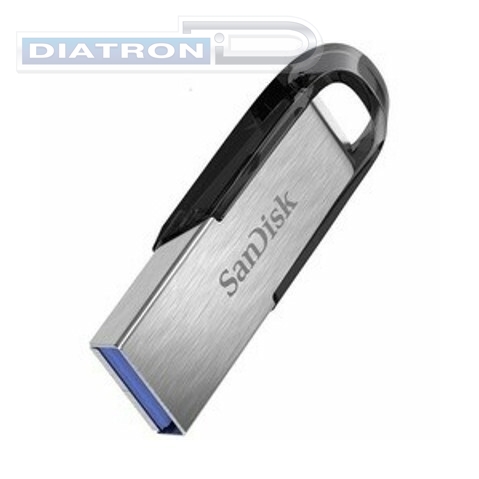 Флэш-память  64Gb SANDISK Ultra Flair, USB3.0, серебристый (SDCZ73-064G-G46)