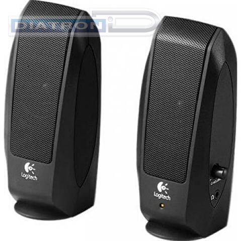 Колонки LOGITECH S-120 Speakers Black (980-000010)