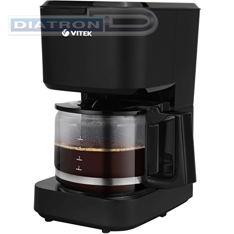 Кофеварка капельная Vitek VT-8386 630Вт черный