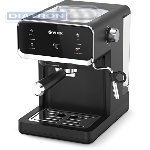 Кофеварка рожковая Vitek VT-1516 1000Вт черный