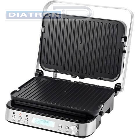 Электрогриль Rondell RDE-1702 2200Вт серебристый