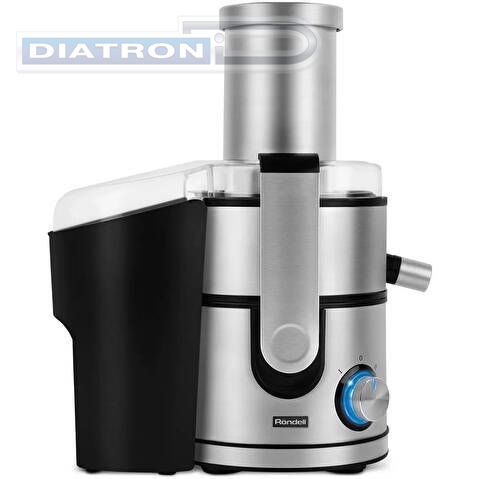Соковыжималка центробежная Rondell RDE-1501 1200Вт рез.сок.:1100мл. серебристый