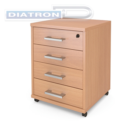 Тумба выкатная АРГО 440х450х600, бук