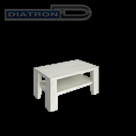 Стол журнальный YALTA 900х550х450мм, Снежная Патина