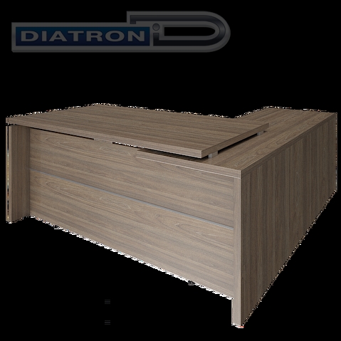 Стол рабочий с приставкой слева YALTA 1800х900х750мм, Вяз Благородный