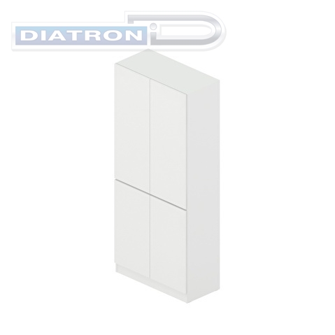 Гардероб Art.Neo An-49, 900х430х2070мм, белый глянец