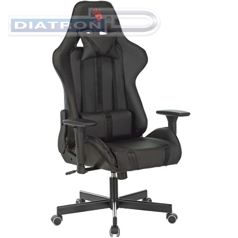 Кресло игровое A4Tech Bloody GC-600, эко.кожа черная, до 150кг
