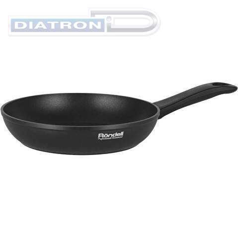 Сковорода Rondell Invictus RDA-1522 круглая 28см покрытие: Xylan Plus ручка несъемная (без крышки) черный