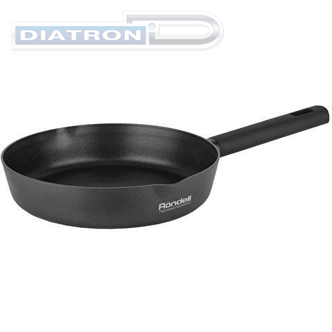 Сковорода Rondell Trumpf RDA-1342 круглая 24см покрытие: Xylan Plus ручка несъемная (без крышки) черный