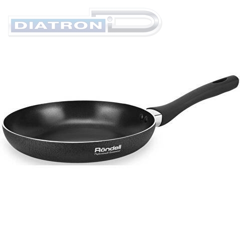 Сковорода Rondell Infinity RDA-570 круглая 20см покрытие: Xylan Plus ручка несъемная (без крышки) черный