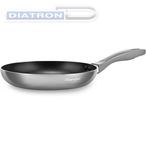 Сковорода Rondell Lumiere RDA-595 круглая 28см покрытие: Xylan Plus ручка несъемная (без крышки) серый