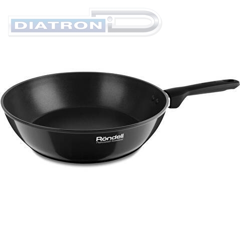 Сковорода Rondell Midnight RDA-1239 круглая 28см покрытие: Xylan Plus ручка несъемная (без крышки) черный