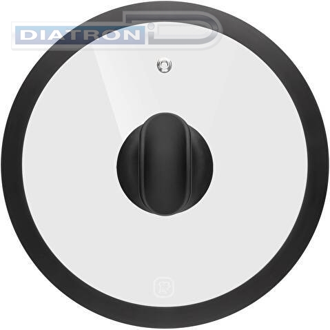 Крышка Rondell Weller RDA-1497 d=24см крыш.прозрачный руч.черная