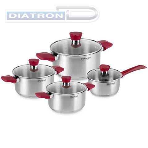 Набор посуды Rondell Strike RDS-818 8 предметов