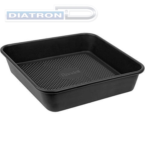 Форма для выпечки Rondell Loft Professional RDF-1313 квадр. 24x24x5.2см сталь темно-серый