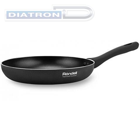 Сковорода Rondell Infinity RDA-572 круглая 26см покрытие: Xylan Plus ручка несъемная (без крышки) черный