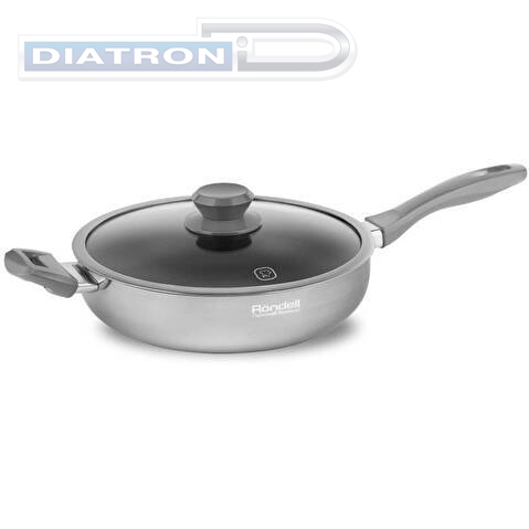 Сотейник Rondell Lumiere RDA-596 d=26см (с крышкой) серый