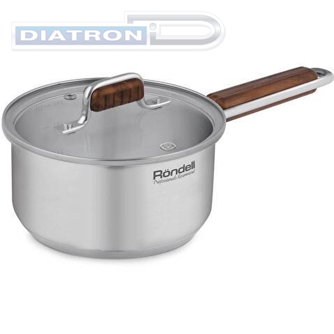 Ковш Rondell Fjord RDS-1790 1.4л. d=16см (с крышкой) стальной