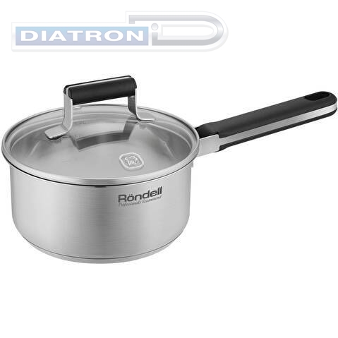 Ковш Rondell Bayoneta RDS-1806 1.3л. d=16см (с крышкой) стальной