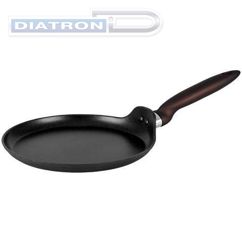 Сковорода блинная Rondell Tierno RDA-1578 круглая 24см покрытие: Xylan Plus ручка несъемная (без крышки) черный