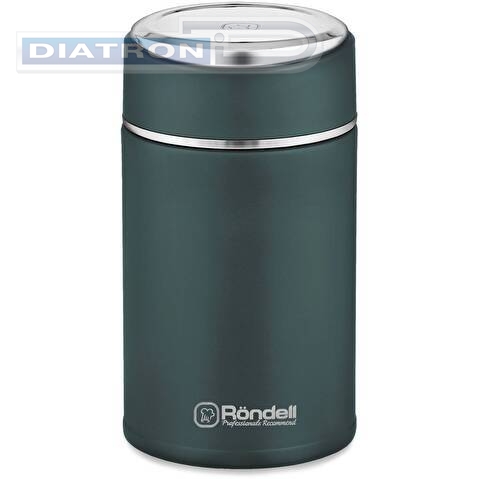 Термос для еды Rondell Aventura RDS-1660 0.7л. морская волна с чехлом картонная коробка