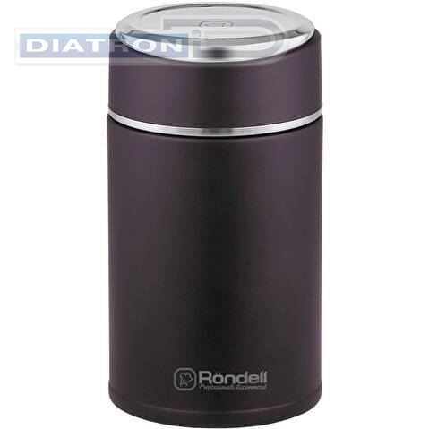 Термос для еды Rondell Tierno RDS-1661 0.7л. бордовый с чехлом картонная коробка