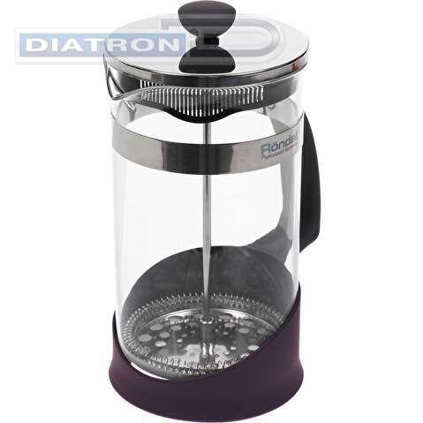 Френч-пресс Rondell Akzent RDS-938 1л фиолетовый