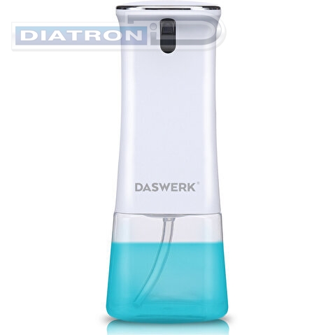 Дозатор для жидкого мыла DASWERK, cенсорный бесконтактный, НАЛИВНОЙ, 0.35л, пластик