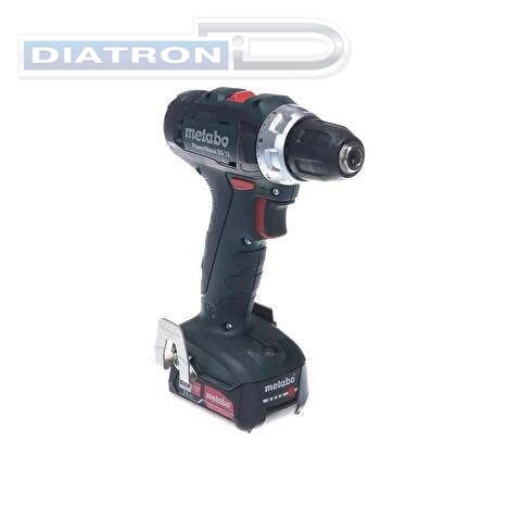 Дрель-шуруповерт аккумуляторная METABO BS 12, 2 АКБ, 12В, 2Ач (601036500)