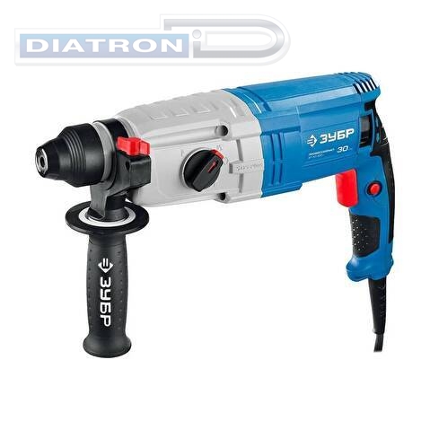 Перфоратор ЗУБР ЗП-30-900 К, SDS Plus, 900 Вт