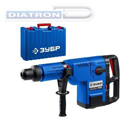 Перфоратор ЗУБР ЗПМ-52-1500 ЭК, SDS-Max, 18 Дж, 1500 Вт, в кейсе
