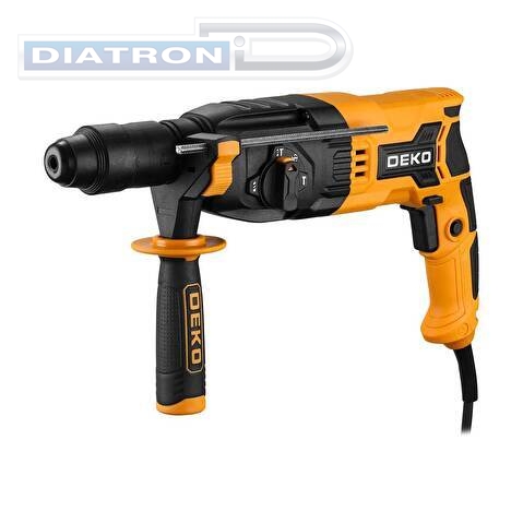 Перфоратор DEKO DKH850W, SDS-Plus, 850Вт, дополнительный БЗП, 5 буров, кейс (063-4255)