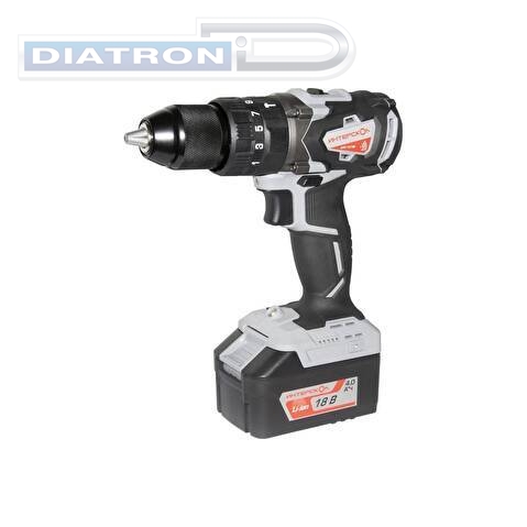 Дрель-шуруповерт аккумуляторная ударная Интерскол ДАУ-13/18В (574.4.1.70)