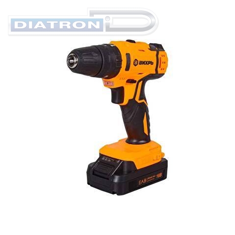 Дрель-шуруповерт аккумуляторная Вихрь ДА-18Л-2КУ (72/14/17)