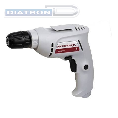Дрель безударная Интерскол Д-10/420ЭР (672.1.0.00)