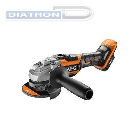 Шлифмашина угловая аккумуляторная AEG BEWS18-125BLLI-502C, бесщеточная, 18В, 5Ач (4935464417)