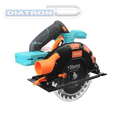 Пила циркулярная аккумуляторная Sturm! CCS1867BL, 165мм, 1BatterySystem, 18В, без АКБ, без ЗУ