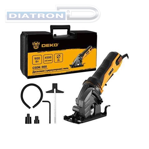 Пила циркулярная DEKO CSDK-900, 900Вт, 85мм диск (085-1154)