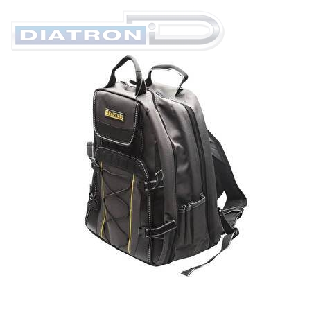 Рюкзак для инструмента KRAFTOOL Indusrie, 2 отделения, 49 карманов. 430х360х230мм (38745)