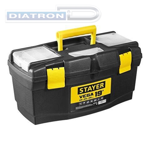 Ящик для инструментов STAYER VEGA-19, пластиковый (38105-18_z03)