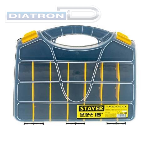 Органайзер STAYER SPACE-15, пластиковый (38038-15_z01)