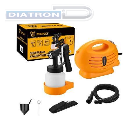 Краскопульт электрический DEKO SGD820 Max, 800 мл, 820Вт (085-1332)