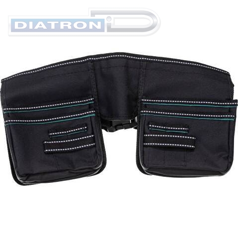 Сумка поясная Gigant GT-90240, универсальная, для инструмента, 2-секционная