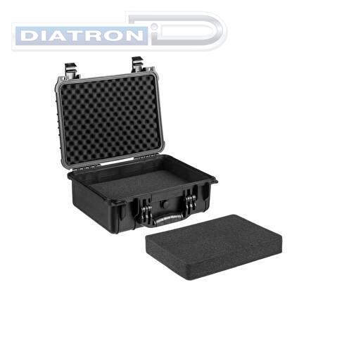 Ящик для инструментов KRAFTOOL Panzer, ударопрочный, пластиковый, степень защиты IP55, 16